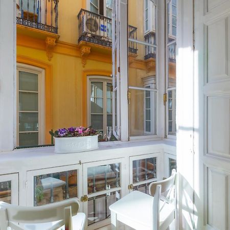 Puerta De Larios: Central Three-Bedroom Apartment With Balconies And Patio 马拉加 外观 照片