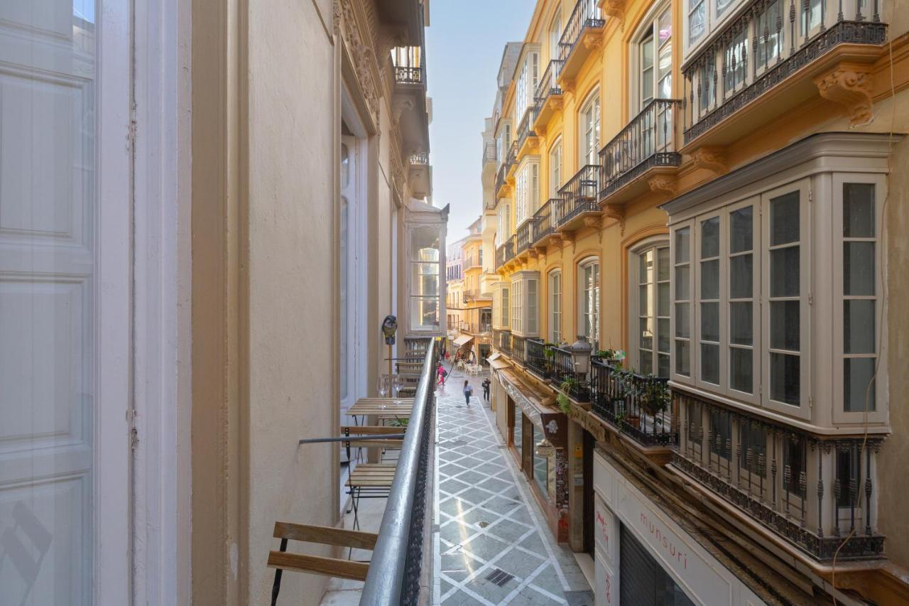 Puerta De Larios: Central Three-Bedroom Apartment With Balconies And Patio 马拉加 外观 照片