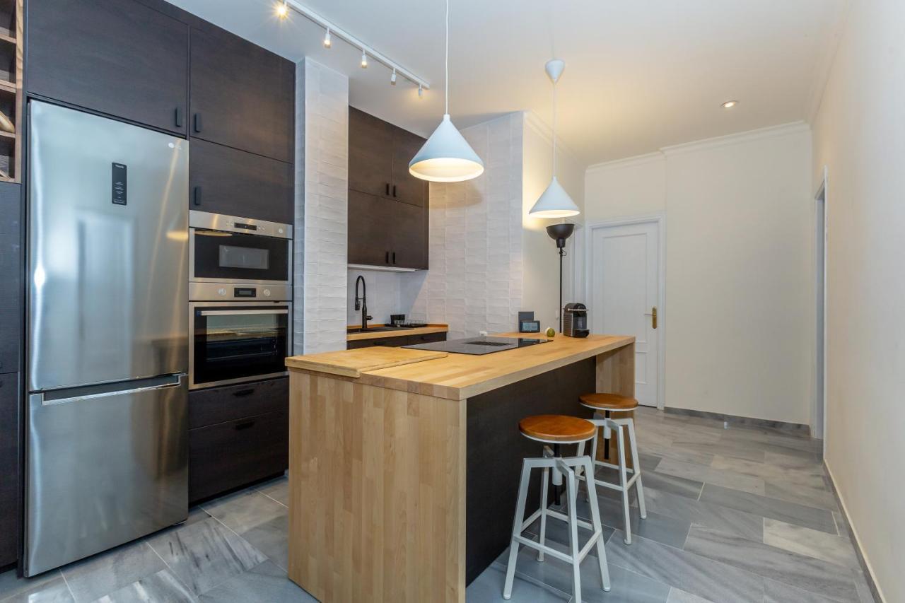 Puerta De Larios: Central Three-Bedroom Apartment With Balconies And Patio 马拉加 外观 照片