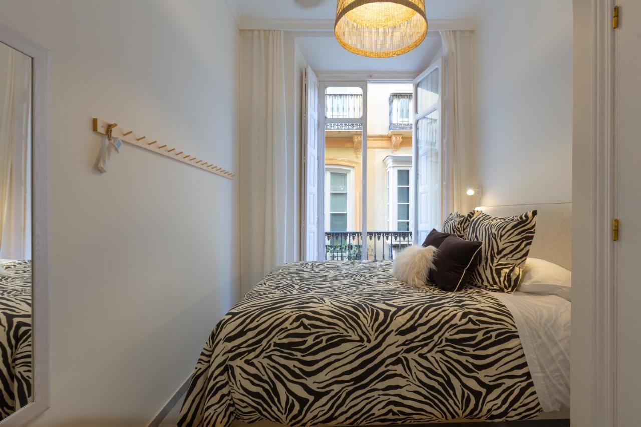 Puerta De Larios: Central Three-Bedroom Apartment With Balconies And Patio 马拉加 外观 照片