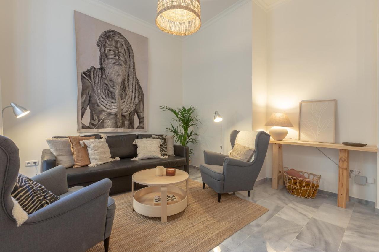 Puerta De Larios: Central Three-Bedroom Apartment With Balconies And Patio 马拉加 外观 照片